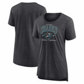 San Jose Sharks Women's Reign Supreme Tri-Blend T-Shirt