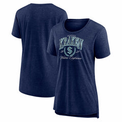 Seattle Kraken Women's Reign Supreme Tri-Blend T-Shirt