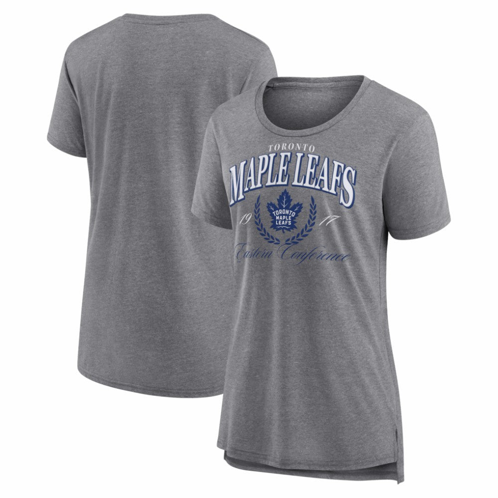 Toronto Maple Leafs Women's Reign Supreme Tri-Blend T-Shirt