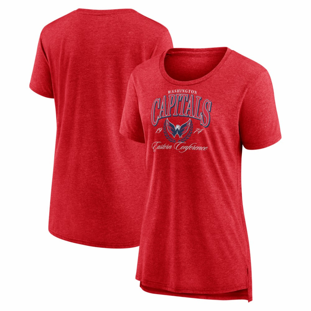 Washington Capitals Women's Reign Supreme Tri-Blend T-Shirt