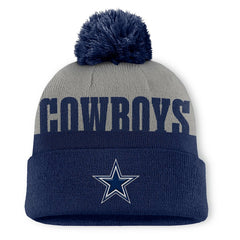NFL Dallas Cowboys Punter Cuffed Knit Hat with Pom
