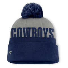 NFL Dallas Cowboys Punter Cuffed Knit Hat with Pom
