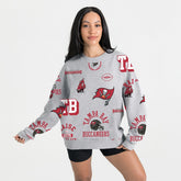 NFL Tampa Bay Buccaneers Gameday Couture Women's Always On Repeat Fleece Sweatshirt