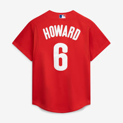 Ryan Howard Philadelphia Phillies Cooperstown Collection Batting Practice Jersey - Red | Mitchell & Ness