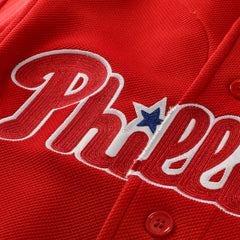 Ryan Howard Philadelphia Phillies Cooperstown Collection Batting Practice Jersey - Red | Mitchell & Ness