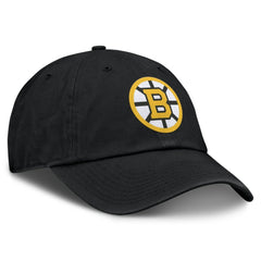 Boston Bruins Fanatics Primary Logo Adjustable Hat