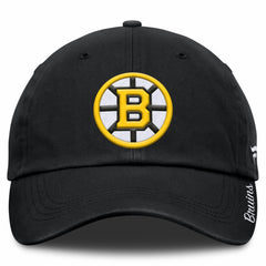 Boston Bruins Fanatics Women's Core Logo Adjustable Hat