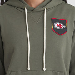 NFL Kansas City Chiefs Women's 2025 Salute to Service Sideline Standard Issue Dri-FIT Hoodie