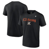 Anaheim Ducks Fanatics Unisex LA Strong T-Shirt