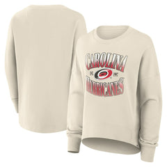 Carolina Hurricanes Fanatics Women's Oversized Slice Pullover Sweatshirt