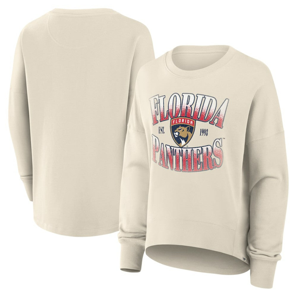 Florida Panthers Fanatics Women's Oversized Slice Pullover Sweatshirt