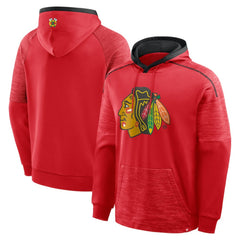 Chicago Blackhawks Fanatics Goaltender Defender Pullover Hoodie