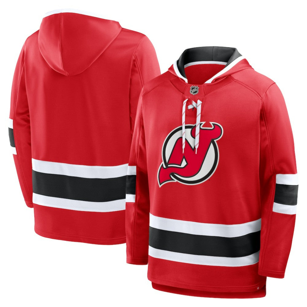 New Jersey Devils Fanatics Prime Time Fleece Hoodie