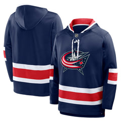 Columbus Blue Jackets Fanatics Prime Time Fleece Hoodie