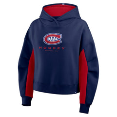 Montreal Canadiens Fanatics Women's Back Check Boxy Hoodie