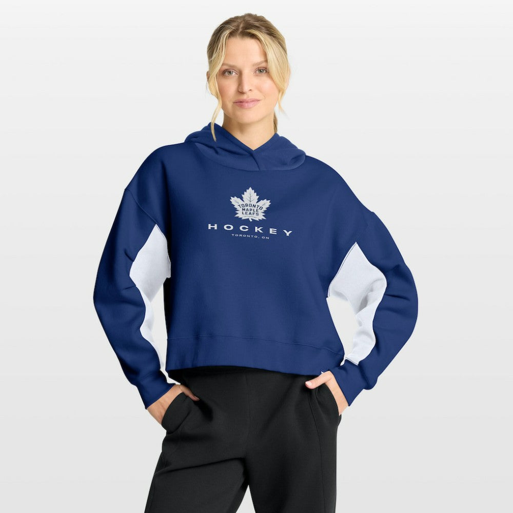 Toronto Maple Leafs Fanatics Women's Back Check Boxy Hoodie