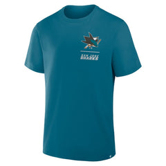 San Jose Sharks Fanatics Crash The Net Legacy T-Shirt