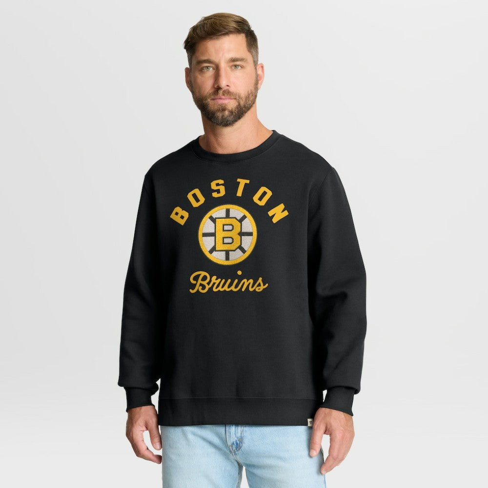 Boston Bruins Fanatics Vintage Stickler Sweatshirt