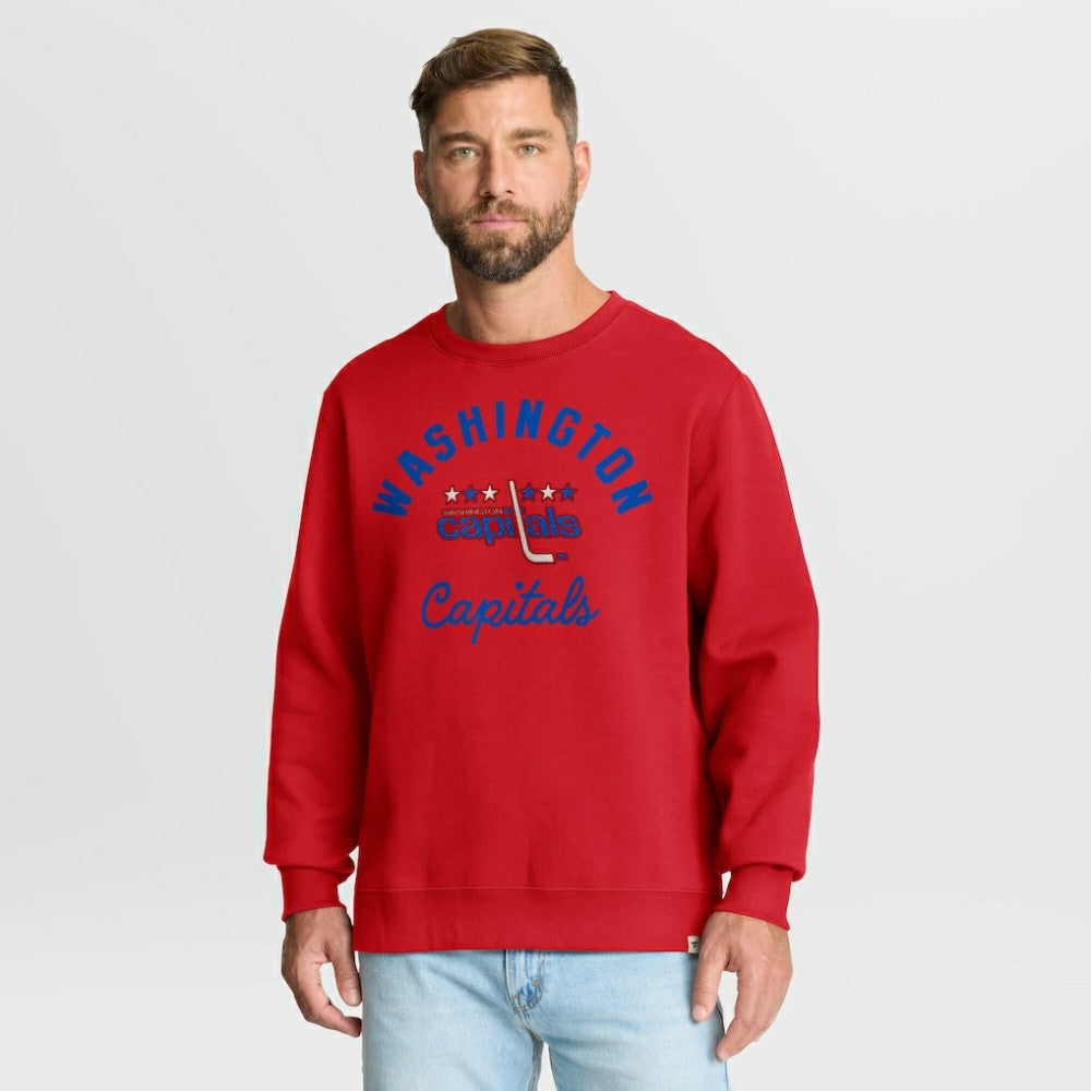 Washington Capitals Fanatics Vintage Stickler Sweatshirt