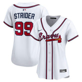 Spencer Strider Atlanta Braves Women's Home Limited Player Jersey - White | Nike