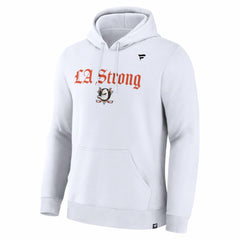Anaheim Ducks Fanatics Unisex LA Strong Premium Fleece Pullover Hoodie