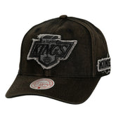 Los Angeles Kings Mitchell & Ness Downtown Snow Wash Pro-Crown Adjustable Hat