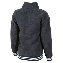 Los Angeles Dodgers G-III 4Her by Carl Banks Women's Play Action Sherpa Fleece Quarter-Zip Jacket - Gray