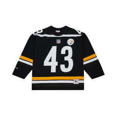 NFL Pittsburgh Steelers Troy Polamalu Maxxed Out Fashion Hockey Jersey