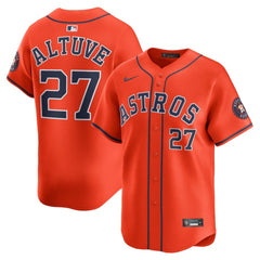 Jose Altuve Houston Astros Alternate Limited Player Jersey - Orange | Nike