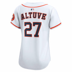 Jose Altuve Houston Astros Women's Home Limited Player Jersey - White | Nike