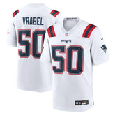 NFL New England Patriots Mike Vrabel Retired Player Game Jersey