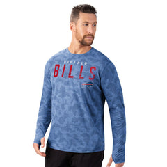 NFL Buffalo Bills MSX by Michael Strahan Performance Camo Long Sleeve T-Shirt