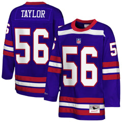 NFL New York Giants Lawrence Taylor Youth Hockey Fashion Jersey