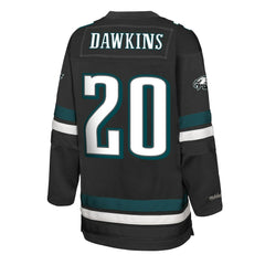 NFL Philadelphia Eagles Brian Dawkins Youth Hockey Fashion Jersey