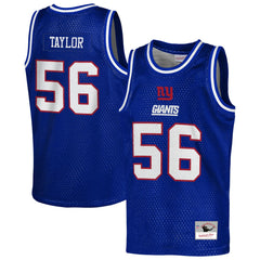 NFL New York Giants Lawrence Taylor Youth Retired Player NFL Basketball Fashion Jersey