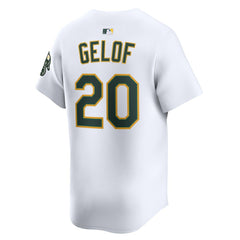 Zack Gelof Athletics Home Limited Player Jersey - White | Nike