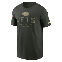NFL New York Jets 2025 Salute to Service Sideline Primary Edge Dri-FIT T-Shirt