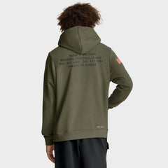 NFL Miami Dolphins Big & Tall 2025 Salute to Service Sideline Dominant Force Dri-FIT Hoodie