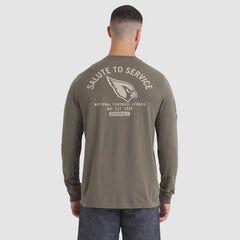 NFL Arizona Cardinals 2025 Salute to Service Sideline Long Sleeve T-Shirt