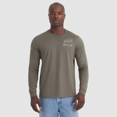 NFL Buffalo Bills 2025 Salute to Service Sideline Long Sleeve T-Shirt