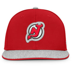 New Jersey Devils Fanatics Fundamentals Loden Snapback Hat