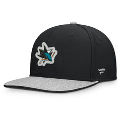 San Jose Sharks Fanatics Fundamentals Loden Snapback Hat