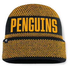 Pittsburgh Penguins Fanatics Fundamentals Shelter Cuffed Knit Hat