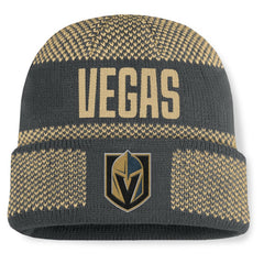 Vegas Golden Knights Fanatics Fundamentals Shelter Cuffed Knit Hat