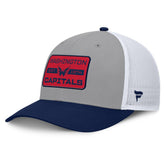 Washington Capitals Fanatics Fundamental Adapt Trucker Adjustable Hat