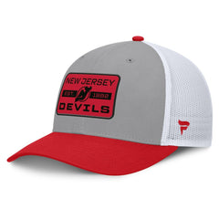 New Jersey Devils Fanatics Fundamental Adapt Trucker Adjustable Hat