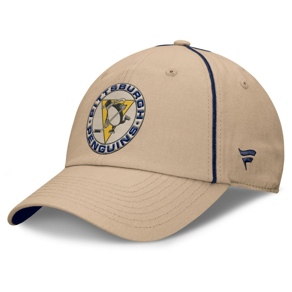 Pittsburgh Penguins Fanatics Heritage Setoff Adjustable Hat