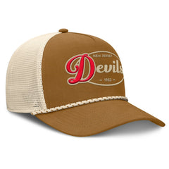 New Jersey Devils Fanatics Heritage Fetch A-Frame Trucker Adjustable Hat