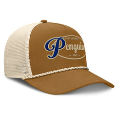 Pittsburgh Penguins Fanatics Heritage Fetch A-Frame Trucker Adjustable Hat