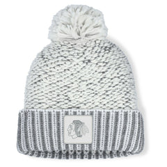 Chicago Blackhawks Fanatics Women's Fundamental Mist Cuffed Knit Hat with Pom